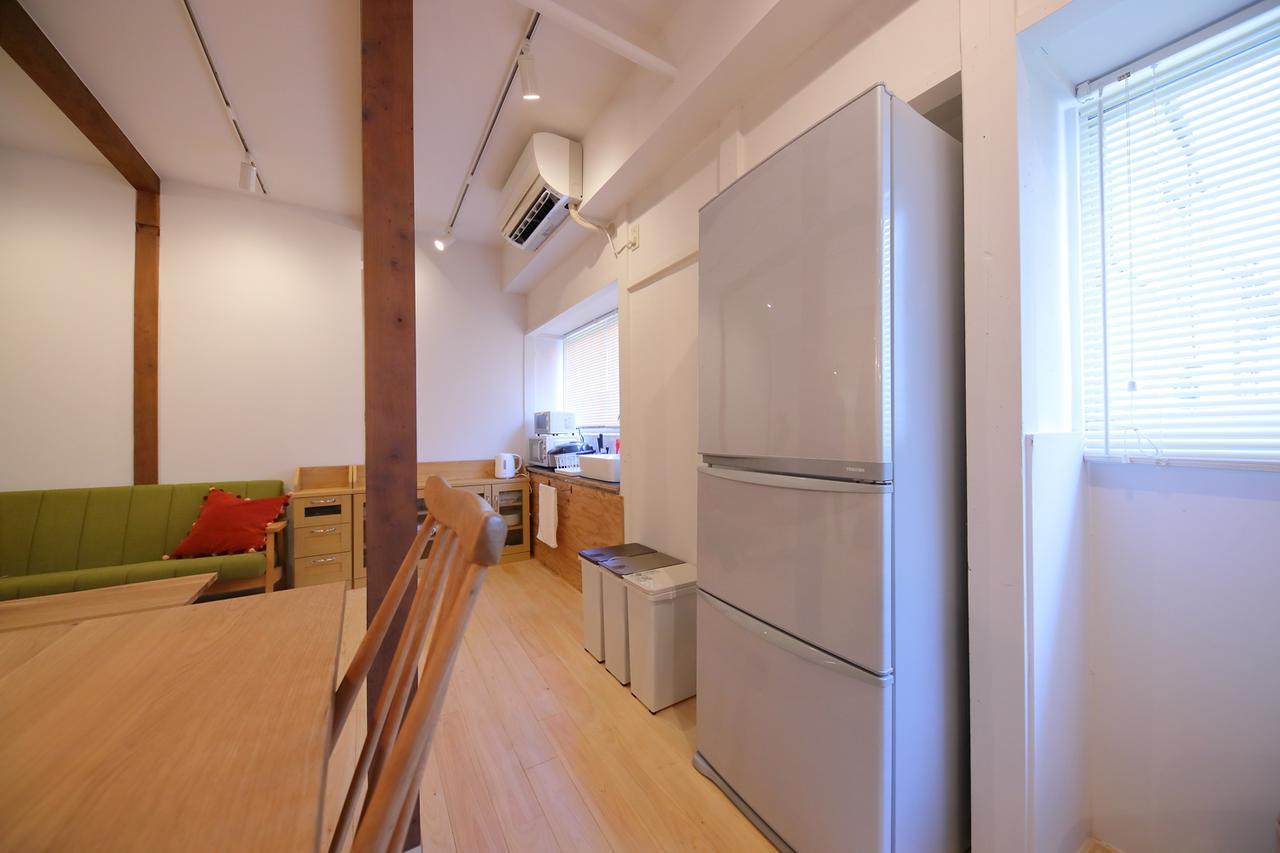 Raku Hostel Oszaka Kültér fotó