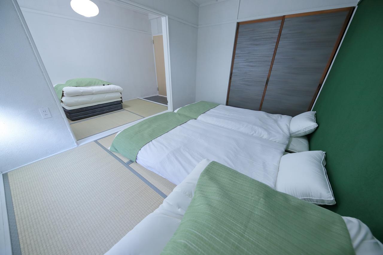 Raku Hostel Oszaka Kültér fotó