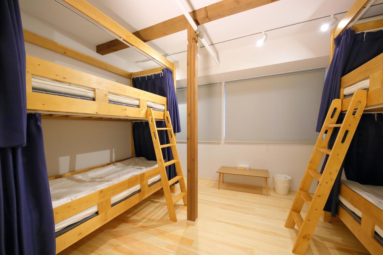 Raku Hostel Oszaka Kültér fotó