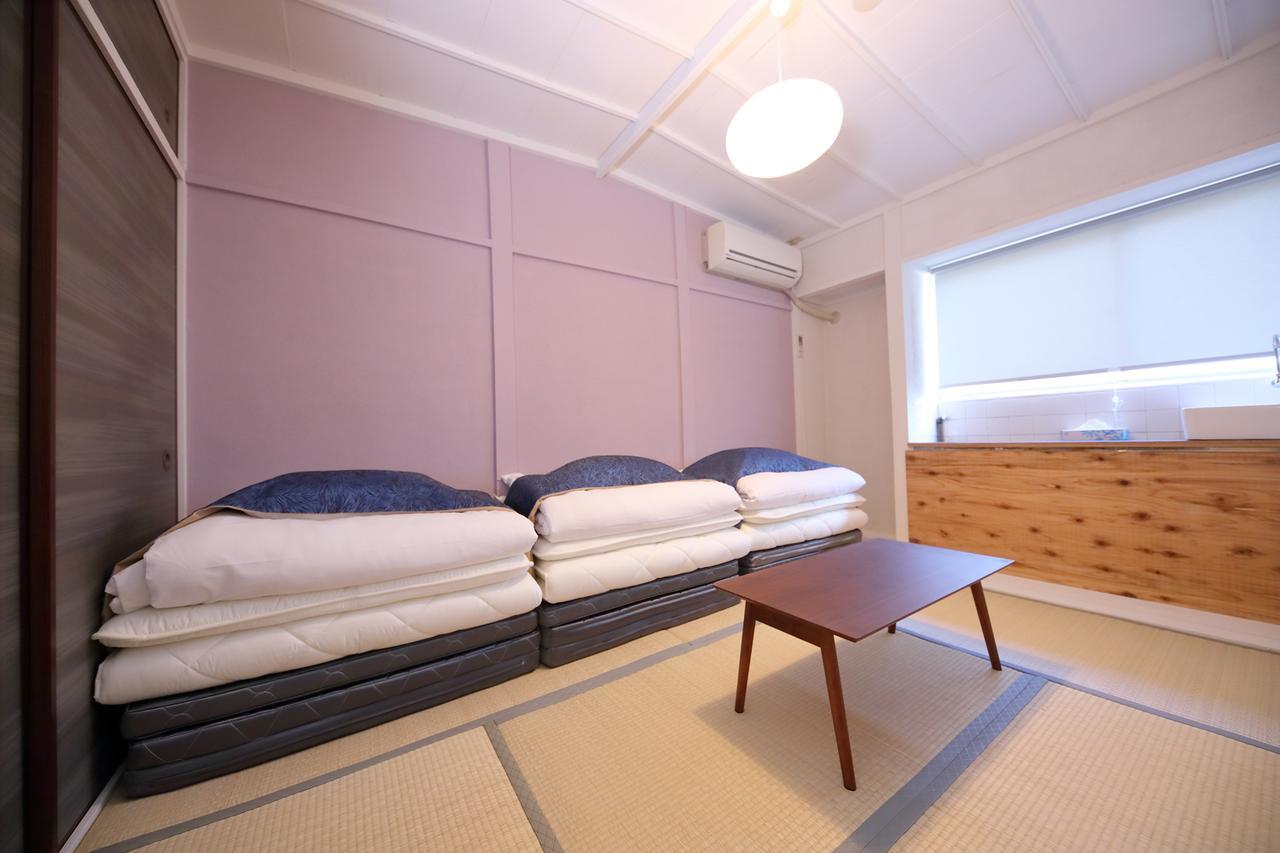 Raku Hostel Oszaka Kültér fotó