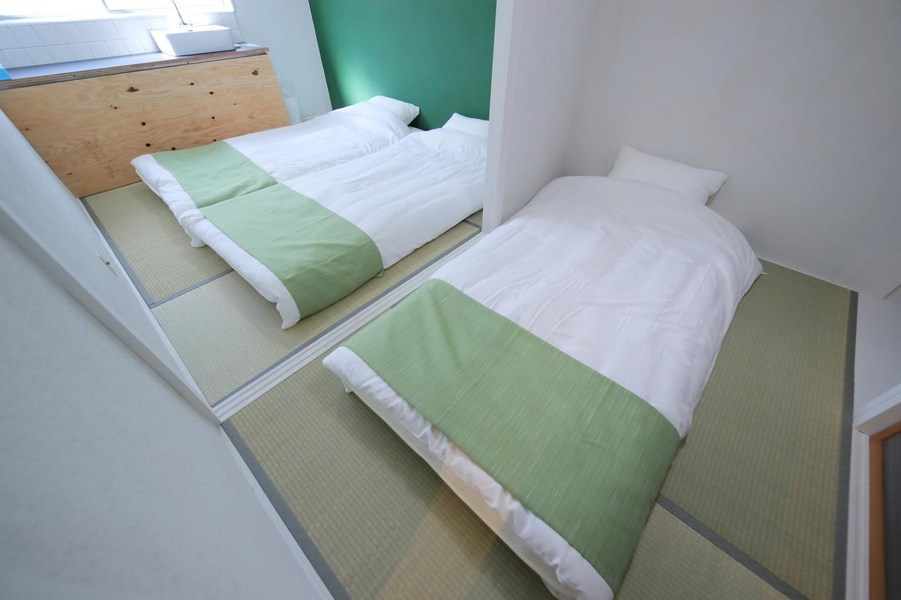 Raku Hostel Oszaka Kültér fotó