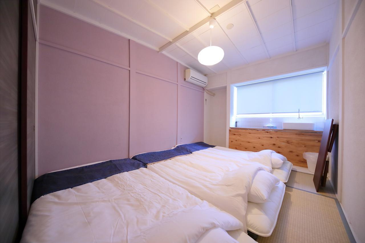 Raku Hostel Oszaka Kültér fotó